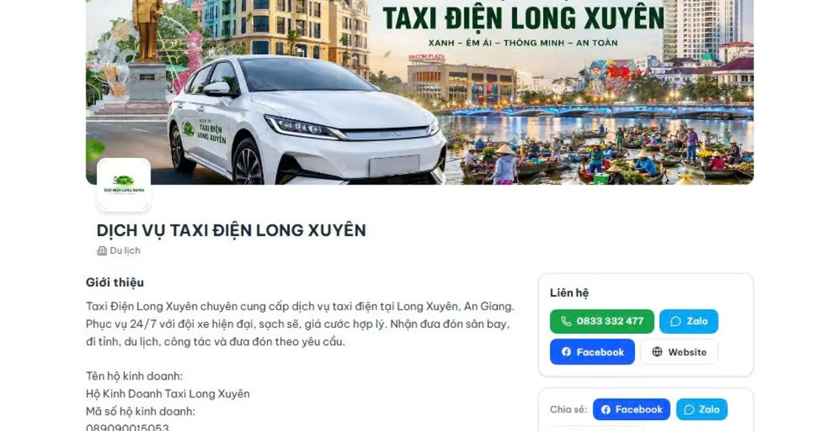 Cộng đồng và di chuyển xanh An Giang
